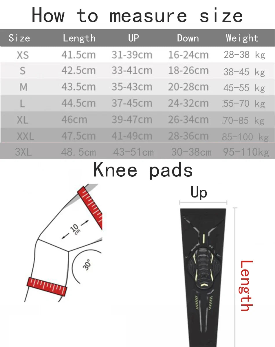 2021 Adult Knee Pads – Bike, Basketball & Sports Knee Protection Anti-Collision Leg Covers