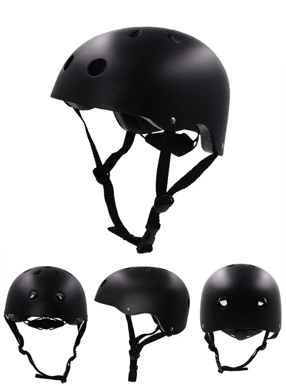 Professional Round Safety Helmet – Outdoor Protective Gear for Kids, Mountain Camping, Hiking & Riding