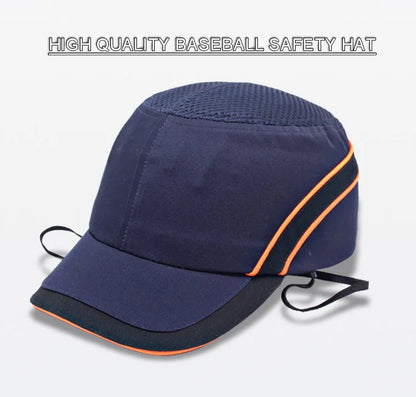 New Work Safety Bump Cap – Hard Shell Protective Baseball Hat for Head Protection