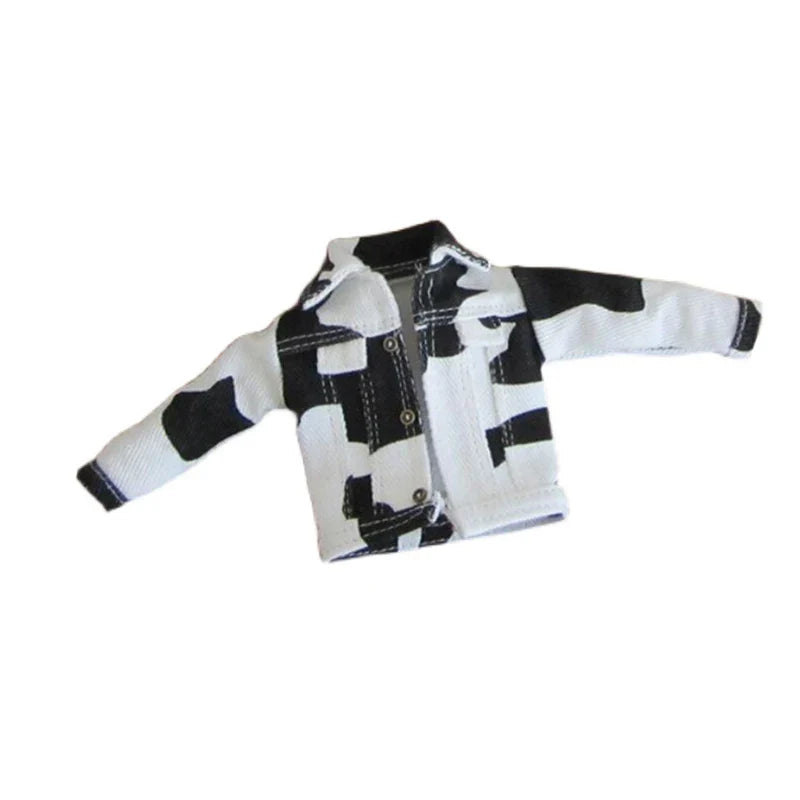 Blythe Doll Denim Clothes – Fashion Jacket & Outfit for OB24 Azone 1/6 Doll Accessories