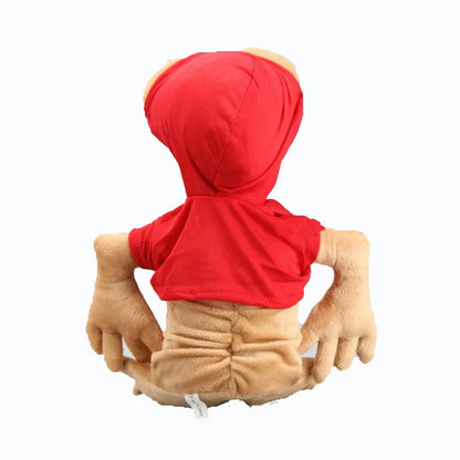 28cm Alien Plush Toy – Cartoon Stuffed Doll with Clothing, High-Quality Plush for Kids’ Birthday Gift