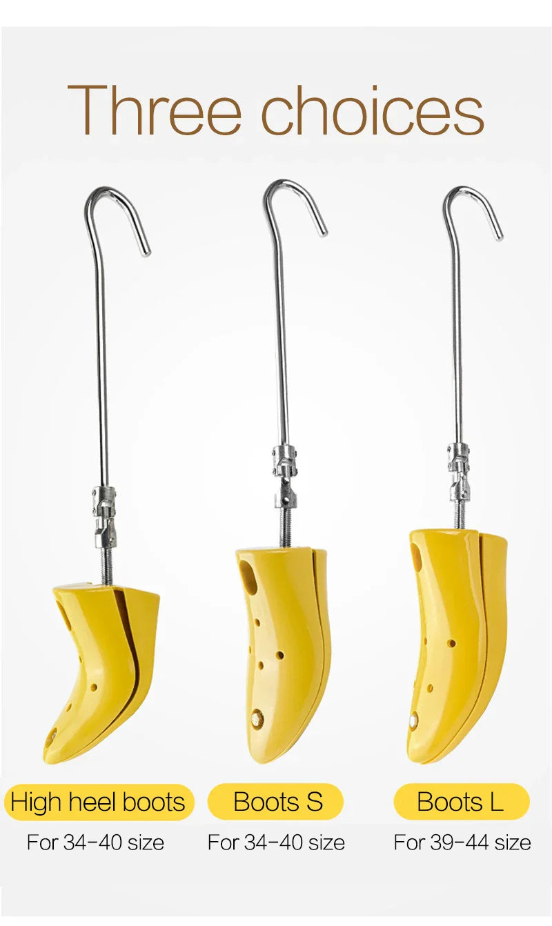 Adjustable Shoe Trees for Boots — Professional Shoe Stretchers & Shapers for Women’s High Heels, Expanders for Upper Widening