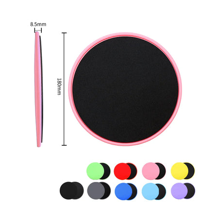 2PCS Fitness Core Sliders - Exercise Gliding Discs for Full-Body Workout, Abdominal Training, Yoga Sports Equipment