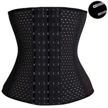 Plus Size XS-5XL Steel Boned Waist Trainer Corset for Women – Postpartum Shapewear Bustier Cinta Modeladora