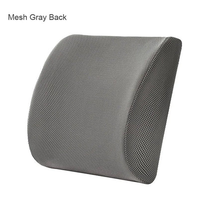 Orthopedic Memory Foam Seat Cushion – Hemorrhoid Relief, Car & Office Chair Lumbar Support, Breathable Pain Relief Pillow