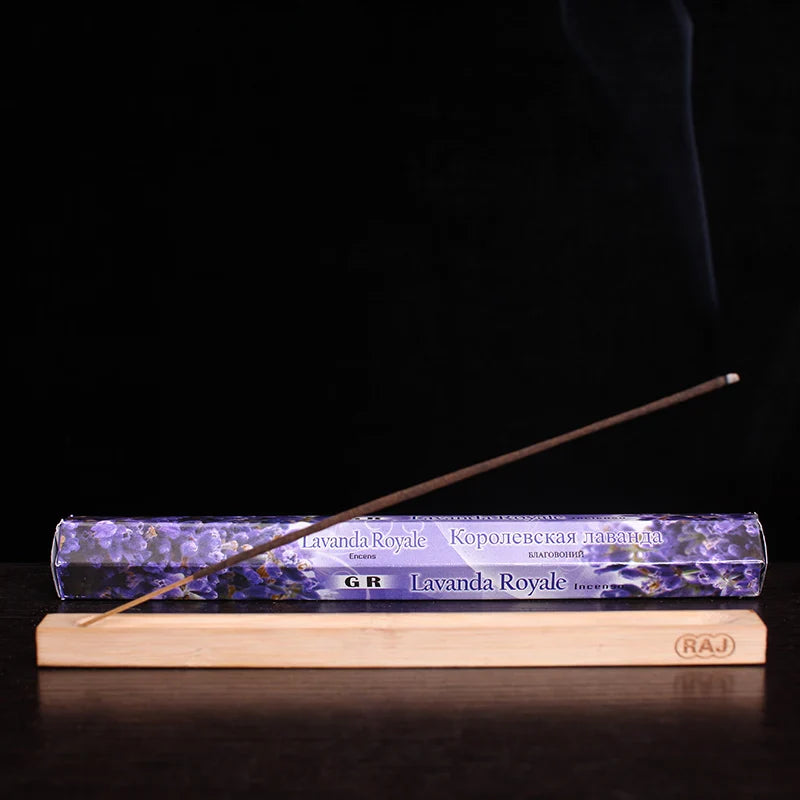 20 Sticks Indian Incense – White Sage, Lavender, Yoga & Sea Breeze Scents for Meditation, Air Purification & Aromatherapy