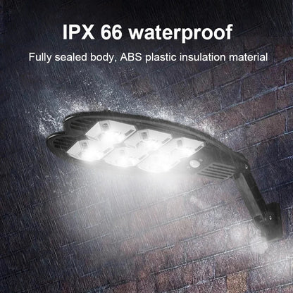 Newest Solar Lights Outdoor – Powerful Motion Sensor Solar Lamps, Waterproof Garden and Street Yard Light