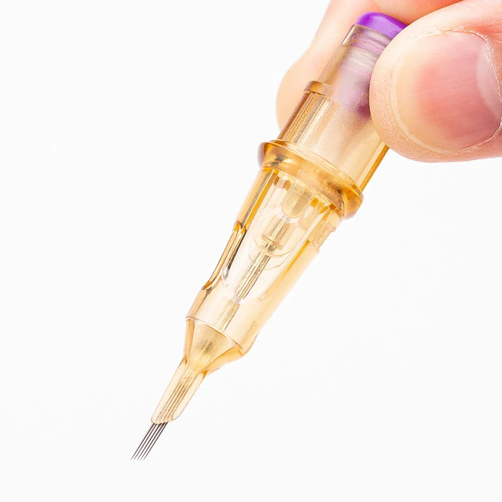 EZ Cartridge Tattoo Needles – PMU Micropigmentation for Eyeliner, Lips & Eyebrows, Microblading