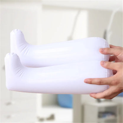 2PCS Plastic Shoe Hangers – Inflatable Long Boot Holders, 32cm & 50cm Shoe Stand, Stretcher, Support & Shaper Shoe Trees