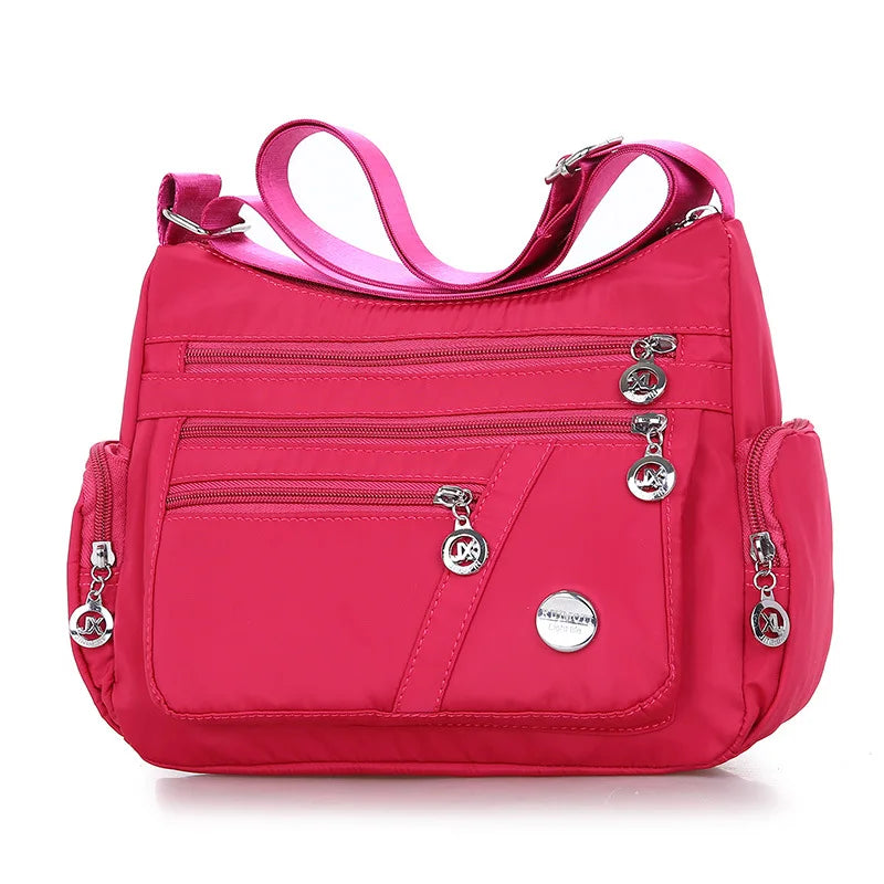 Yogodlns Oxford Waterproof Shoulder Bag – Women’s Casual Crossbody, Large Capacity Multifunction Messenger & Shopping Handbag