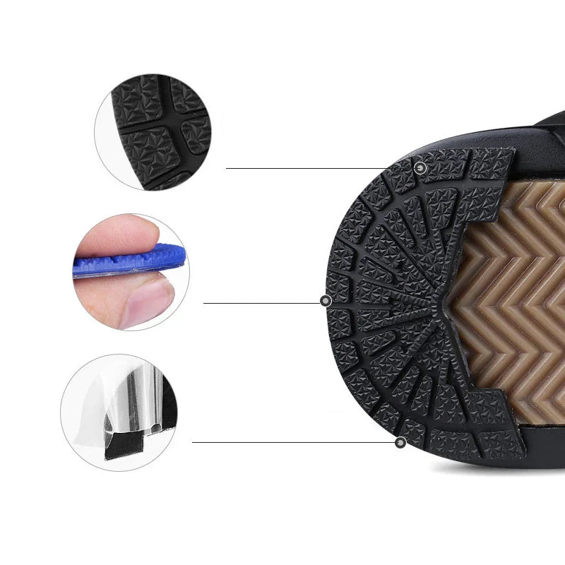 Shoe Wear-Resistant Sole Protector | Anti-Slip Self-Adhesive Rubber Stickers for Men & Women Sneakers