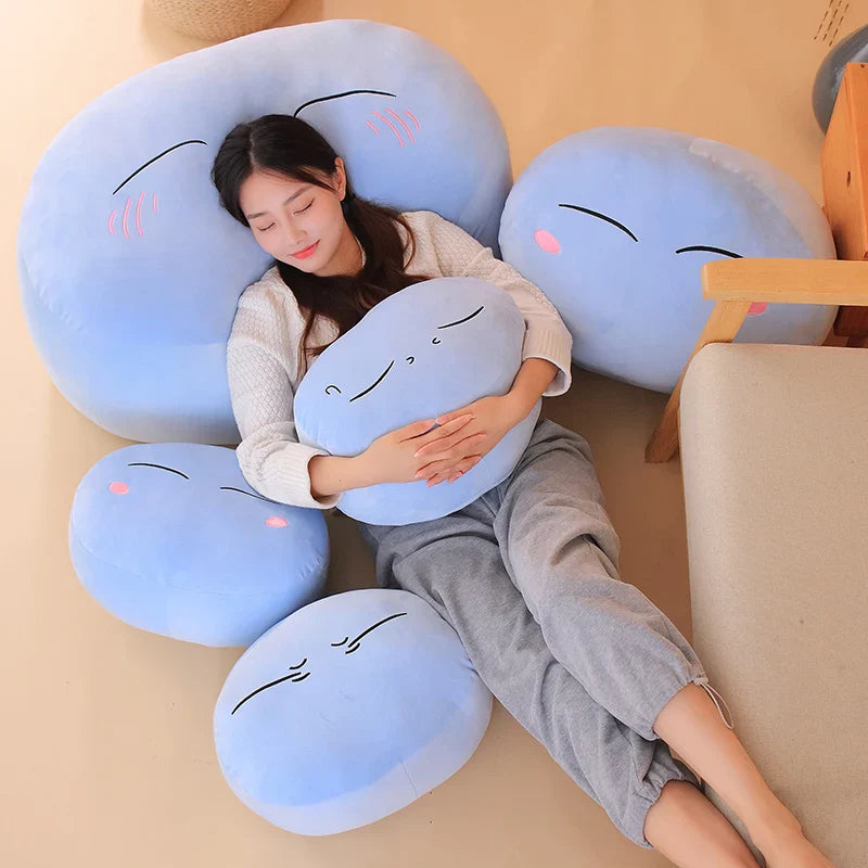 28–55CM Rimuru Tempest Plush Toy – Anime “That Time I Got Reincarnated as a Slime” Pillow, Xmas Gift for Children