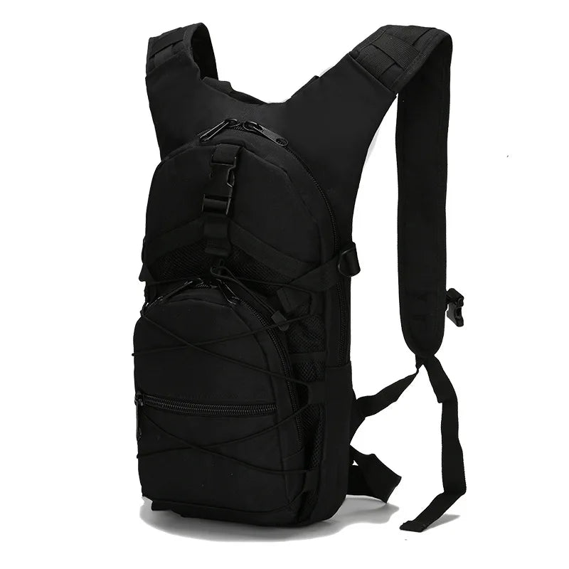 15L Molle Tactical Backpack – Outdoor Sports Bicycle Bag for Cycling, Hiking, Climbing, Camping & Fishing with Hydration Support