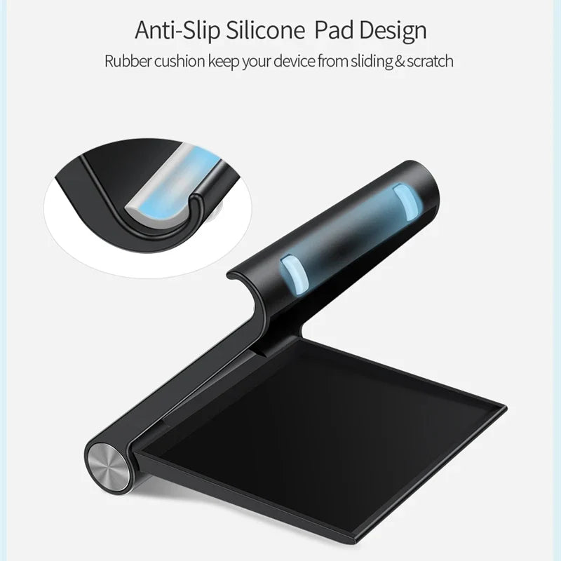 Portable Phone & Tablet Stand – Mobile Holder for iPhone 15, 14, and Desk Use