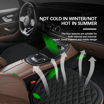 Washable Universal Car Seat Cushion – Breathable, Non-Slip Memory Foam for Vehicle & Office Chair Comfort