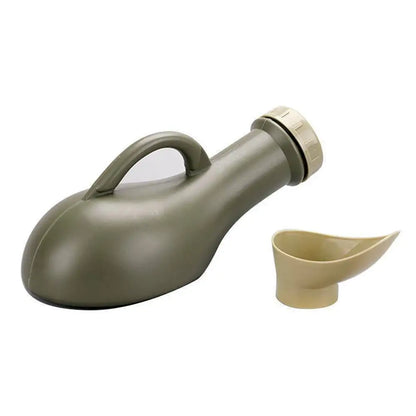 1000ml Portable Plastic Urinal Bottle with Cap - Mobile Toilet Aid for Travel, Camping, and Car Use