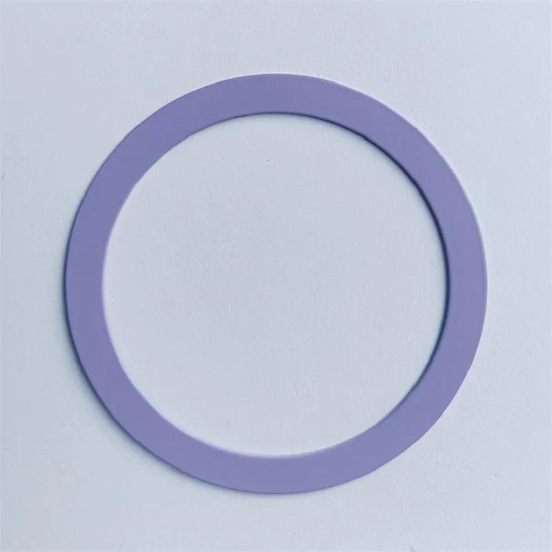 2-Pack MagSafe Magnetic Ring Plate — Universal Metal Sticker for Wireless Charging & Car Mount Holder