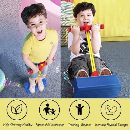 Foam Pogo Jumper for Kids: Outdoor Fun Toy Gift for Boys and Girls (3+) - Perfect Present for Autistic Kids and Children with Autism