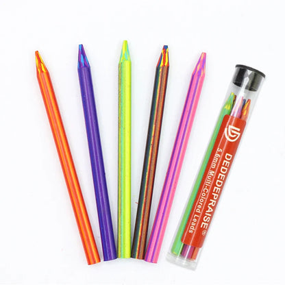 5.6mm Mechanical Pencils & Charcoal Graphite Leads – HB to 14B Soft, Medium, Hard Sketch Drawing Lead Core