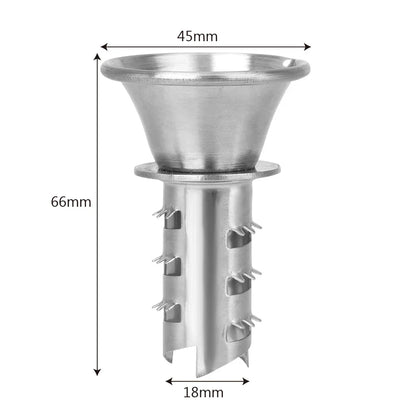 Stainless Steel Hand Juicer Pourer Screw: Manual Lemon Squeezer for Lemon, Orange, Limes, Citrus - Juice Squeeze Fruit Tool