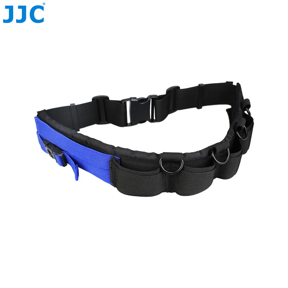 JJC Waterproof Camera Lens Bag — Storage Pouch with Belt for Canon, Nikon, Sony, Fujifilm DSLR