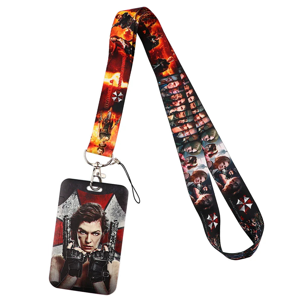 JY537 Umbrella Movie Lanyard – Keychain, ID Card Cover, Mobile Phone Charm & Badge Holder Neck Strap Accessories