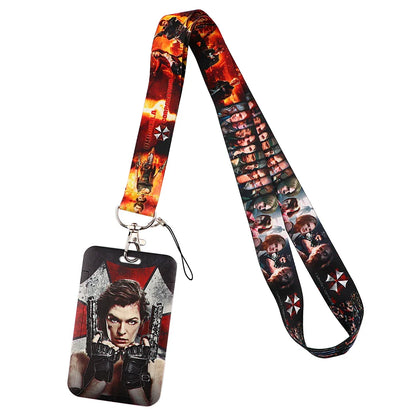 JY537 Umbrella Movie Lanyard – Keychain, ID Card Cover, Mobile Phone Charm & Badge Holder Neck Strap Accessories