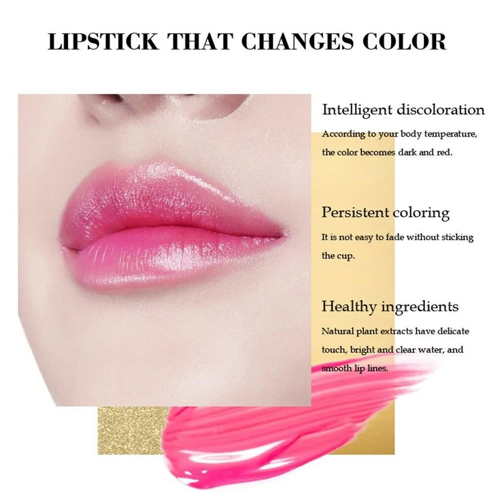 Aloe Vera Magic Lip Balm – Color Changing, Natural Moisturizing Lipstick with Safe, Nutritious Ingredients