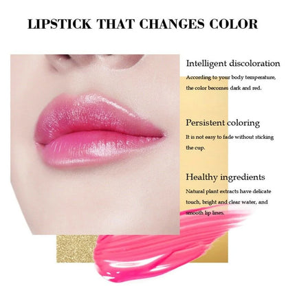 Aloe Vera Magic Lip Balm – Color Changing, Natural Moisturizing Lipstick with Safe, Nutritious Ingredients