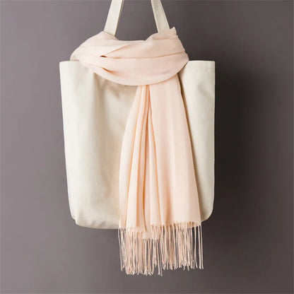 Women's Pashmina Scarf — Cashmere Feel Shawl & Wrap for Evening Dresses, Travel, Office, Winter, and Weddings