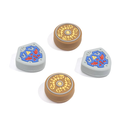 Soft Thumb Stick Grip Caps – Joystick Covers for Switch OLED, NS Lite, Skyward Sword & Monster Hunter Rise Joy-Cons