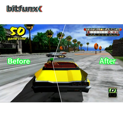 Bitfunx VGA to HDMI Adapter – Video & Audio Converter for SEGA Dreamcast NTSC/PAL Game Console