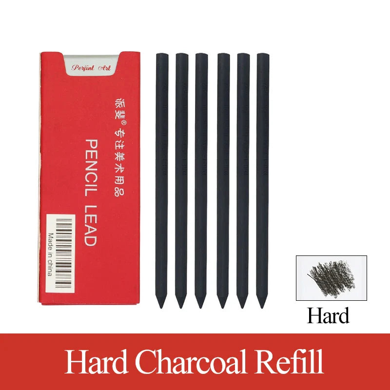 5.6mm Mechanical Pencils & Charcoal Graphite Leads – HB to 14B Soft, Medium, Hard Sketch Drawing Lead Core