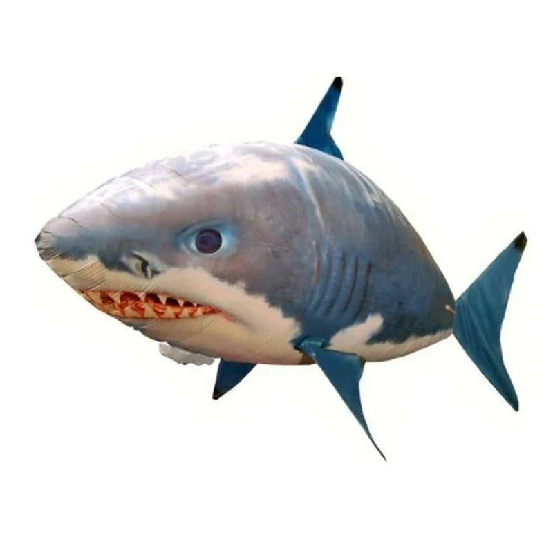 Remote Control Flying Shark & Clownfish Toy – Infrared Air Swimming RC Balloon Fish for Kids Gifts & Party Decoration