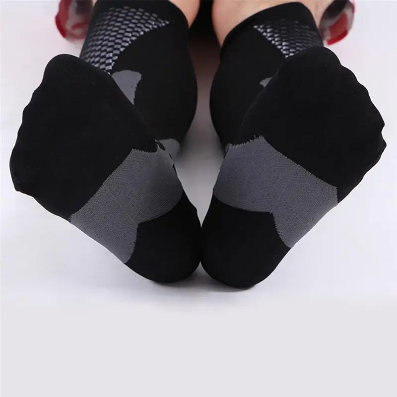 Men's Compression Sports Socks - Running, Cycling, Nursing, Varicose Veins Support, Outdoor Hiking Socks