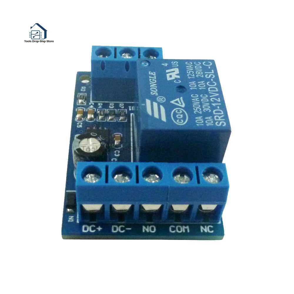 2-in-1 Automatic Water Pump Controller – DC 12V Liquid Level Sensor Switch Relay Module for Motors, Fish Tanks & Irrigation
