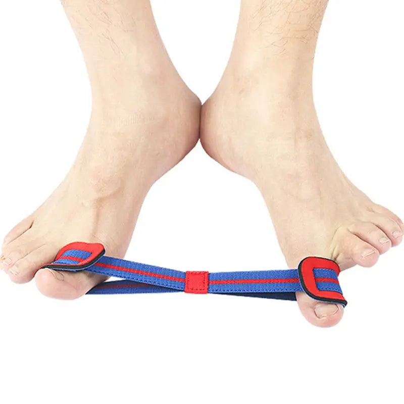Hallux Valgus Corrector Belt - Recovery Training Exerciser Strap with Toe Separator - X5XC Model