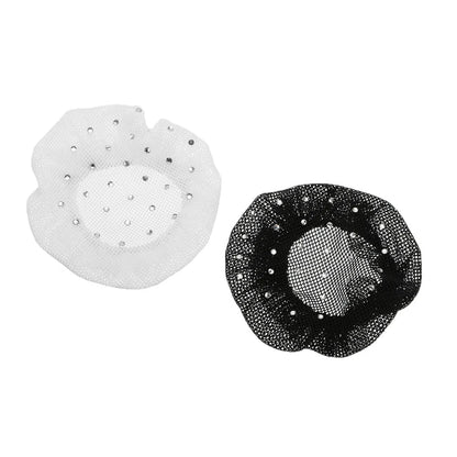 Invisible Hairnets - 1/10PCS 10cm Elastic Edge Mesh Hairnet for Wigs, Dancing, Sports - Soft Hair Accessories