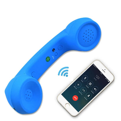 Wireless Retro Bluetooth Handset Phone – Vintage Style Receiver for Smartphones, Tablets & Laptops
