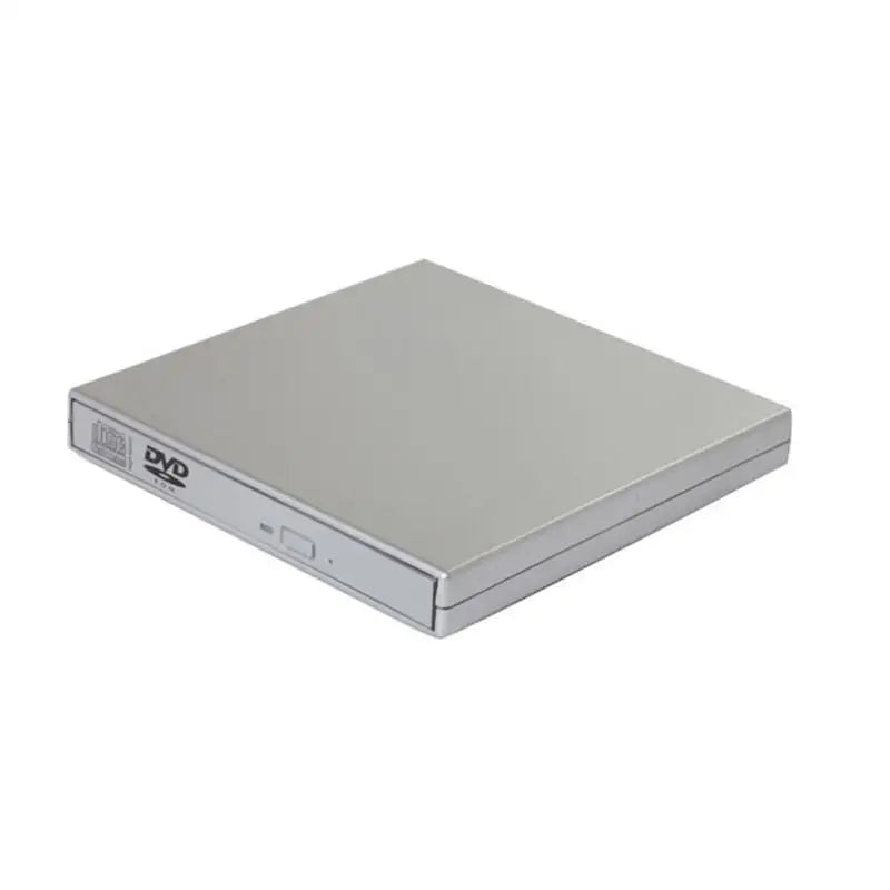 USB 2.0 External CD/DVD Drive – Optical DVD RW Burner & Reader for Windows PC and MacBook Laptops