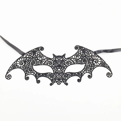 Sexy Lace Eye Mask for Women — Venetian Masquerade, Halloween & Carnival Half-Face Cosplay Party Mask