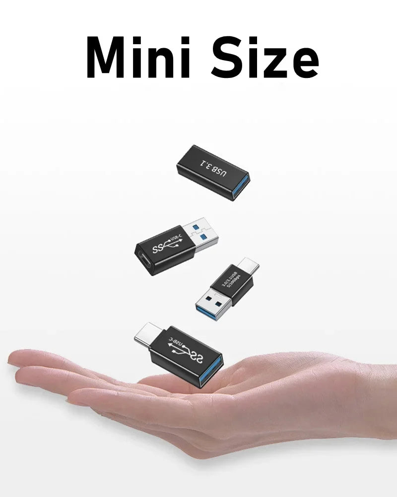 Tongdaytech Type C OTG USB Adapter – USB-C Male to USB-A Female Converter for MacBook, Samsung S20, OTG Connector
