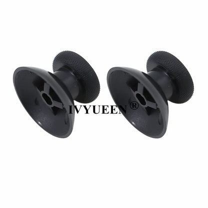 IVYUEEN 100PCS Black Analog Stick Caps – Thumb Grip Covers for PS5, PS4, PS3 & Xbox Controllers