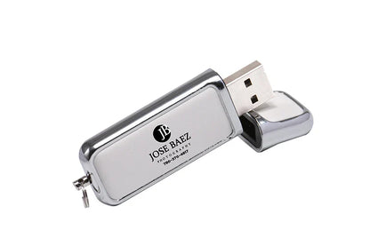 Leather USB 3.0 Flash Drive - Free Logo, 4GB-128GB High-Speed Memory Stick, Wedding Gift