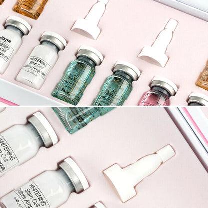8ml BB Cream Glow Serum Ampoule – Niacinamide & Peptide Moisturizing Foundation with Hyaluronic Acid for Facial Skin Care