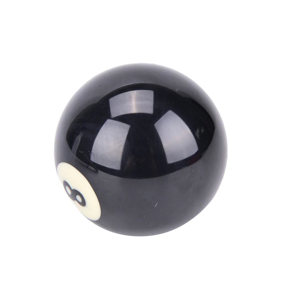 EIGHT BALL Standard Black #8 Billiard Pool Ball – EA14 Replacement, 52.5/57.2 mm