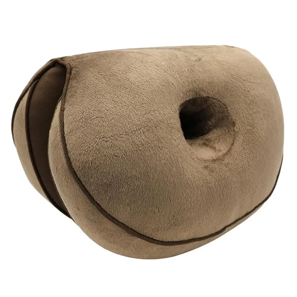 Multifunction Orthopedic Memory Foam Seat Cushion – Dual Comfort Pelvis Pillow for Hip Lift & Pressure Relief
