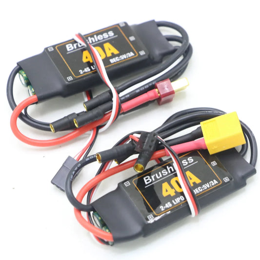 Mitoot 40A Brushless ESC Speed Controller — 2-4S with 5V 3A UBEC for RC FPV Quadcopters, Airplanes & Helicopters