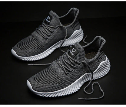Men's White Sneakers – Casual Walking & Running Shoes, Plus Size 49, Tennis Masculino
