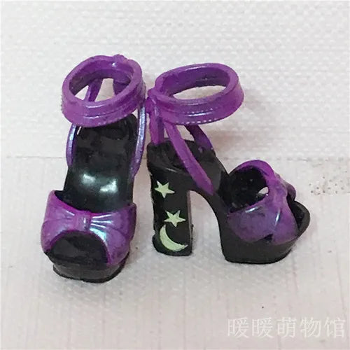 Original Rainbow School Doll – Multi-Style Shoes & DIY Dress-Up Accessories for Girls